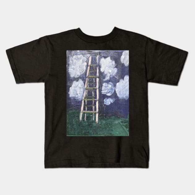 Ladder to Heaven by Riley Kids T-Shirt by Artladyjen